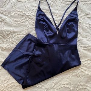 Navy Blue Mini Bodycon Dress